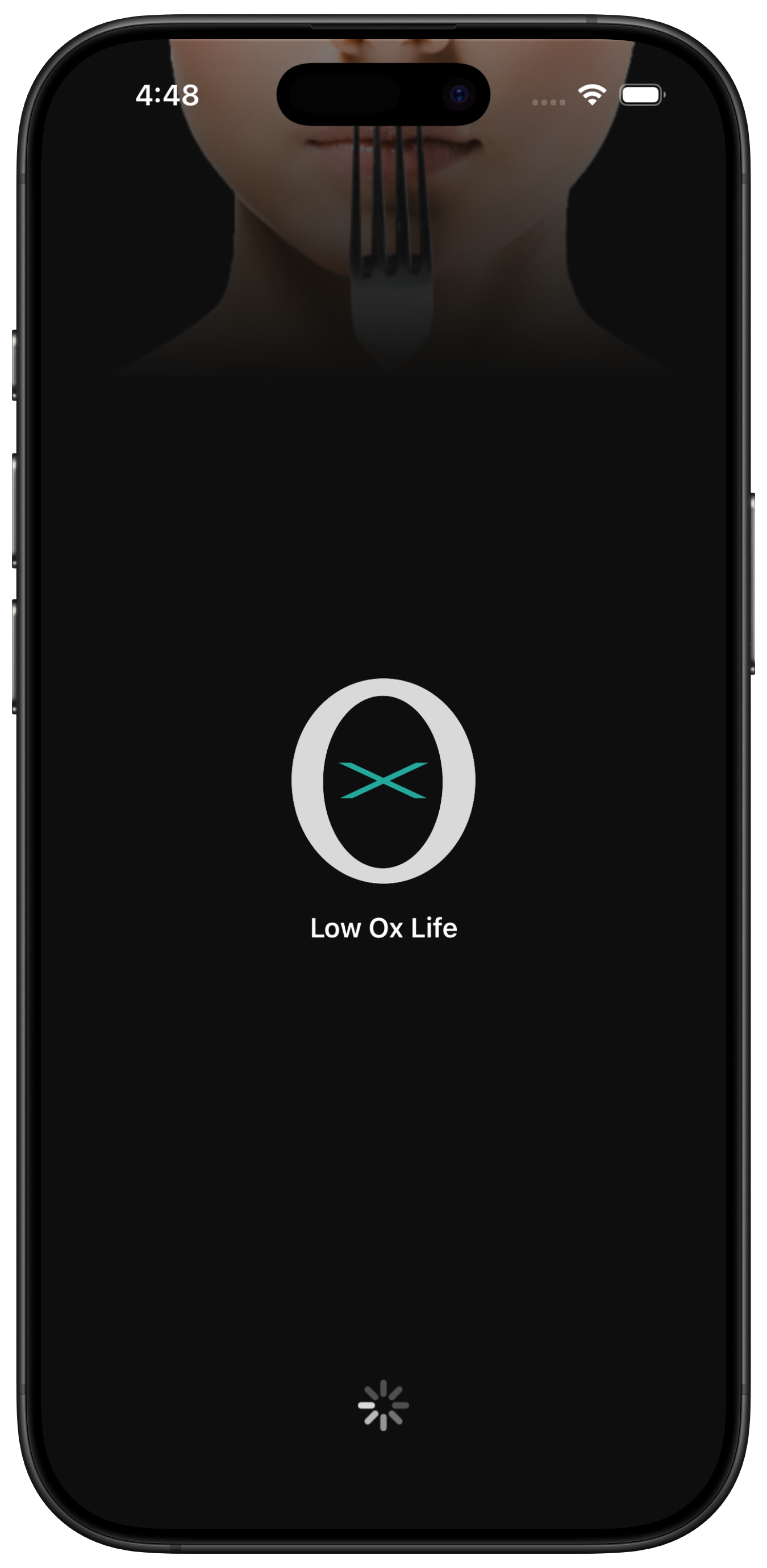 Low Ox Life app screen